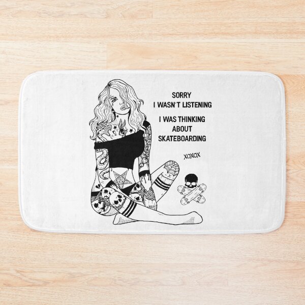 Item preview, thinking about skateboarding designed and sold by Kingrocker.