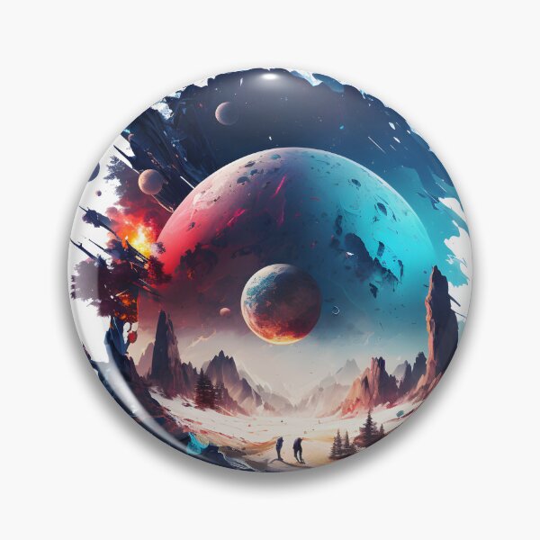 Item preview, colorful univers and space designed and sold by Fivefix-Store.