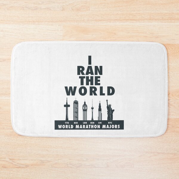 Item preview, I ran the world marathon majors  designed and sold by imrhouzvecxs.