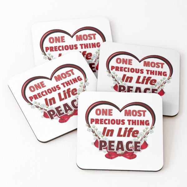 Item preview, One Most Precious Thing In Life PEACE  designed and sold by Pebasfa.