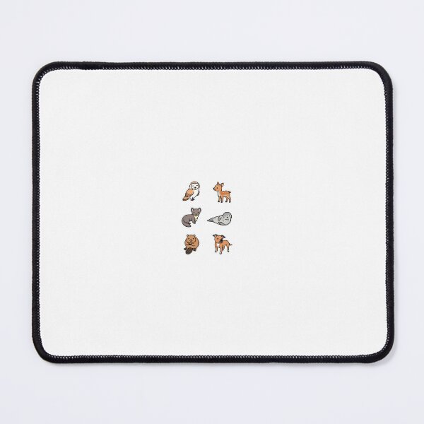 Item preview, 6 cute animals sticker pack designed and sold by Stickers N More.