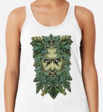 Camiseta con espalda nadadora El hombre verde