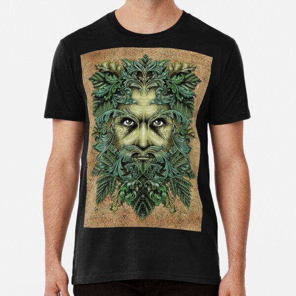 "The Green Man" Tshirt by inkyPete Redbubble