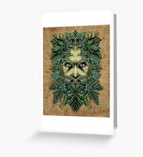 The Green Man Greeting Card