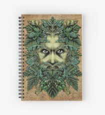 Cuaderno de espiral El hombre verde
