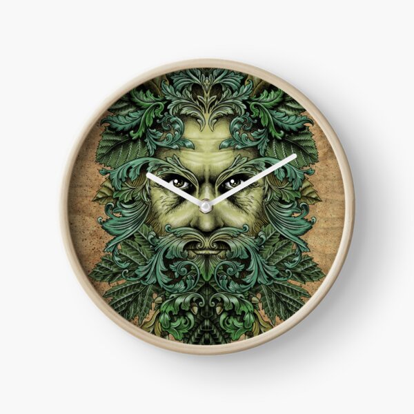 The Green Man Clock
