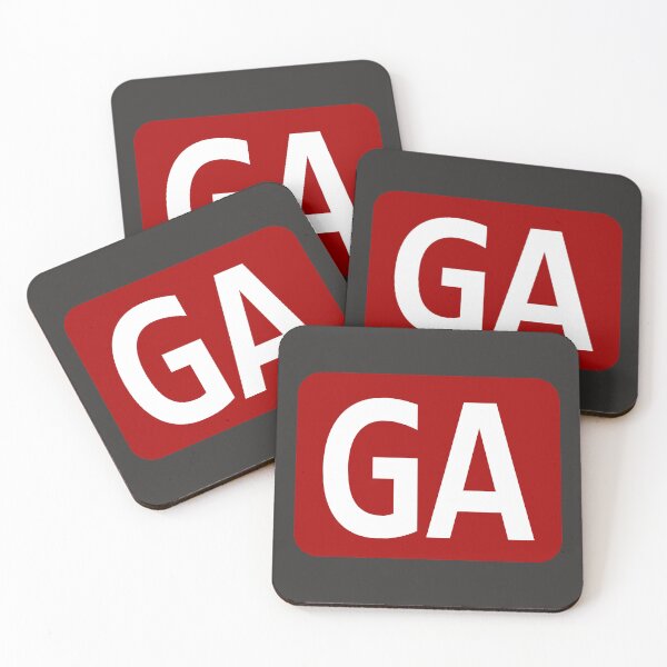 Artikelvorschau, GA Initials entworfen und verkauft von Jeallan Designs.