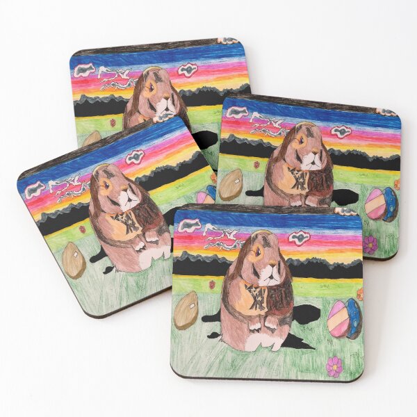 Item preview, Sunset rabbit designed and sold by Chloemcglinchey.