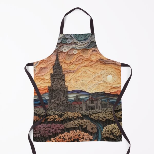 Item preview, Santiago de Compostela City Illustration designed and sold by Juliascutecornr.