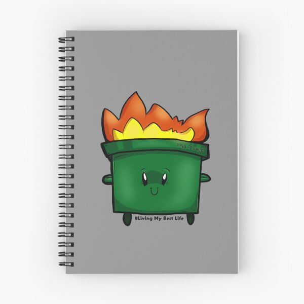 Item preview, Dumpster Fire designed and sold by LizzySketch.