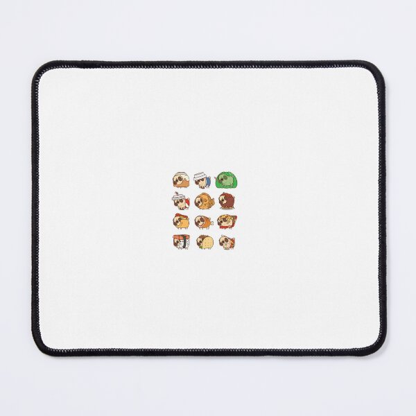 Item preview, 12 cute pugs sticker pack designed and sold by Stickers N More.