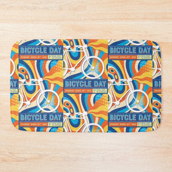 Item preview, BICYCLE DAY - 1st Acid Trip in History designed and sold by Carbon13Design.