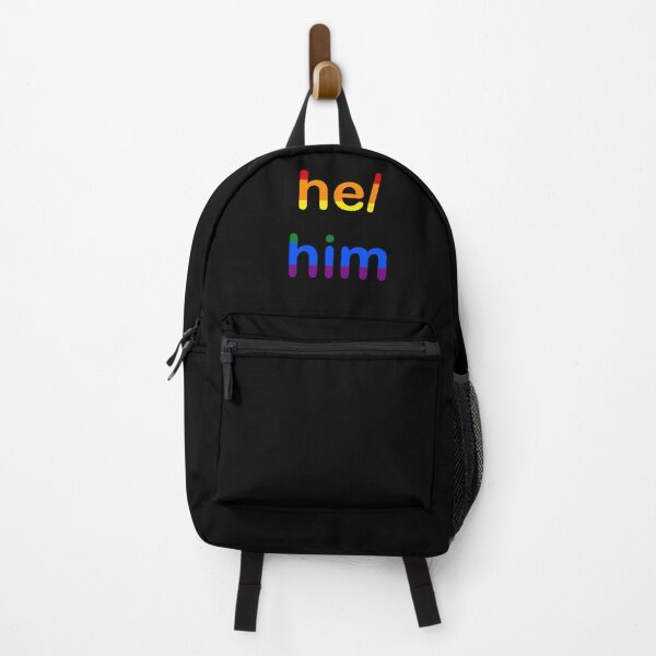 Item preview, He/him designed and sold by PuckleDee.