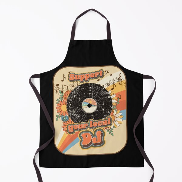 Item preview, Groovy vinyl lover quote Support your local Dj designed and sold by HomeCoquette.
