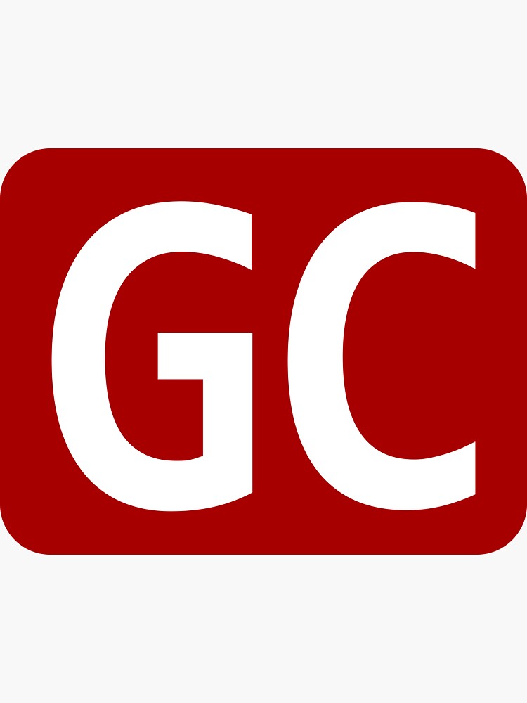 GC Initials | Sticker