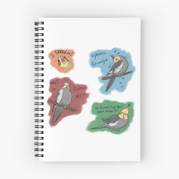 Item preview, Cockatiel Chaos 2.0 designed and sold by Ejoyful.