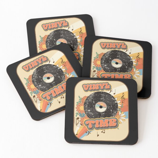 Item preview, Groovy vinyl time record vintage  designed and sold by HomeCoquette.