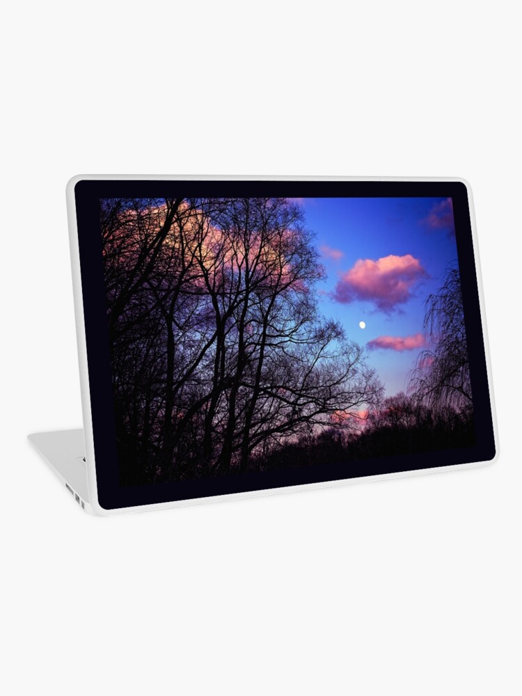 Thumbnail 1 of 2, Laptop Skin, Full Moon designed and sold by Mallorn.