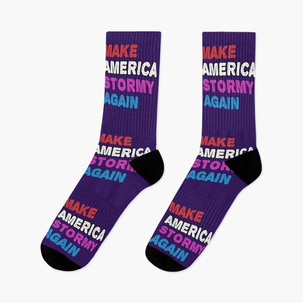 Item preview, Make America Stormy Again Sticker designed and sold by Teetans.