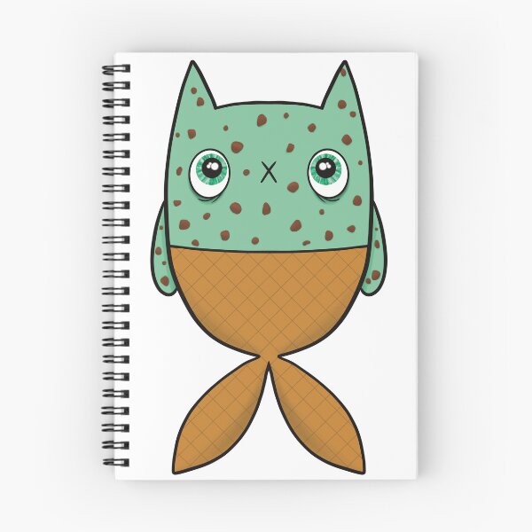 Item preview, Mint Chocolate Chip Mermaid Kitty designed and sold by Wubsys.