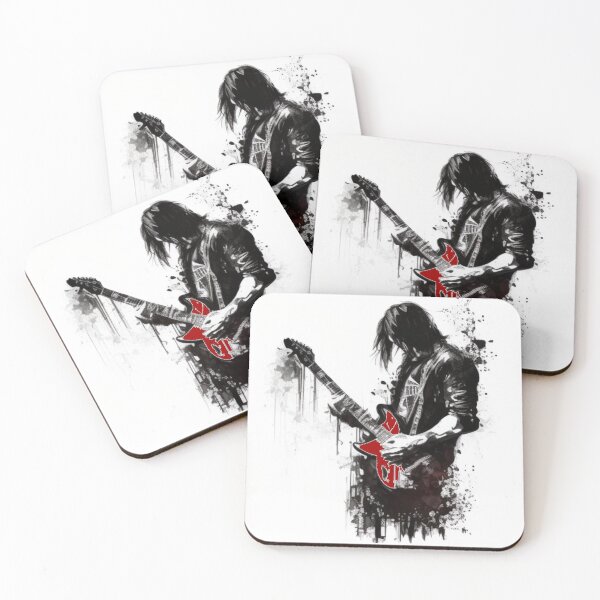 Item preview, The Strings of Darkness: Portrait of a Gothic Rock Guitarist designed and sold by Nickyvb.