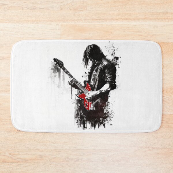 Item preview, The Strings of Darkness: Portrait of a Gothic Rock Guitarist designed and sold by Nickyvb.