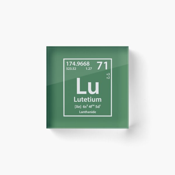 Aperçu de l'œuvre Lutetium Element créée et vendue par cerebrands.