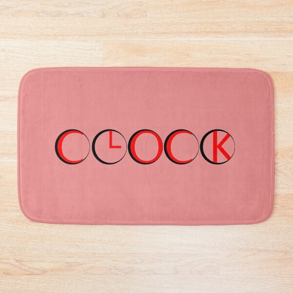 Item preview, Clock text art designed and sold by karima-jd.