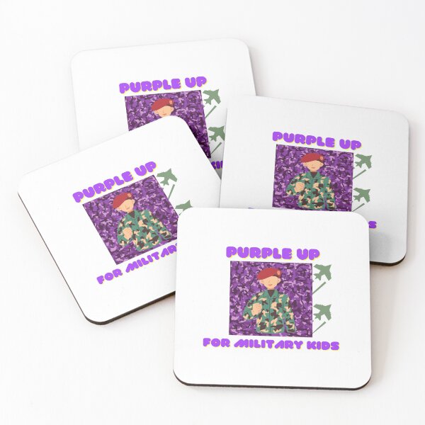 Item preview, PURPLE UP FOR KIDS MILITARY designed and sold by ShopExpressPR.