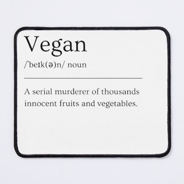 Item preview, Vegan | Funny Dictionary Definition designed and sold by ED-TDesigns.