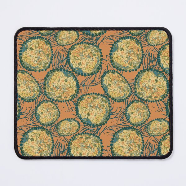 Item preview, GARDEN CIRCLE ORANGE LEAF designed and sold by ABEBERMANCHUTE.