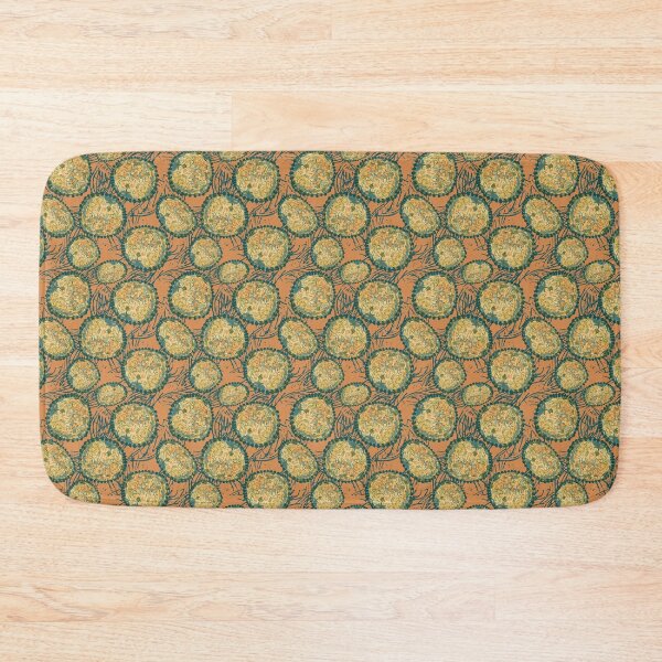 Item preview, GARDEN CIRCLE ORANGE LEAF designed and sold by ABEBERMANCHUTE.