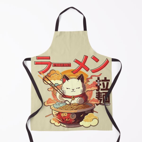 Item preview, ramen lucky cat designed and sold by Wiikus.