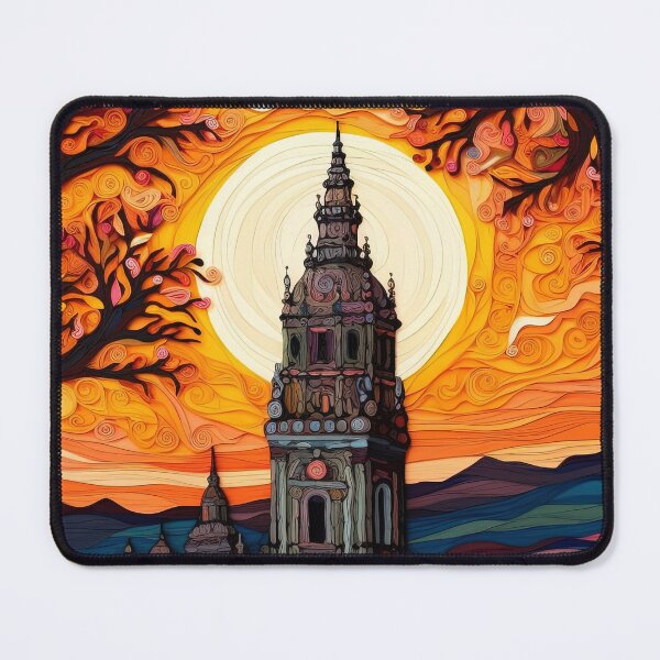 Item preview, Dusk over Santiago de Compostela City designed and sold by Juliascutecornr.