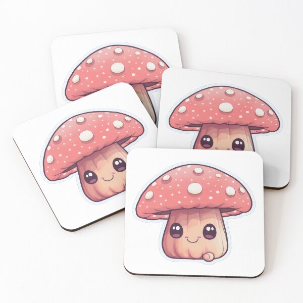 Item preview, Cute Kawaii Mushroom designed and sold by Studio-g.