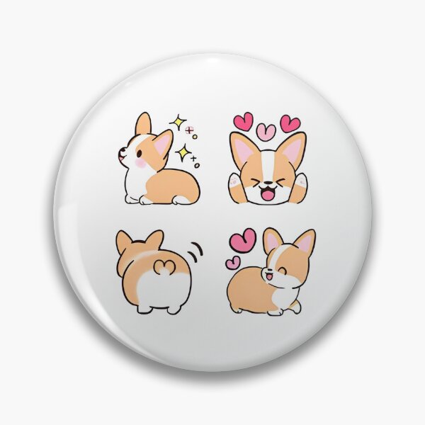 Item preview, Brown happy dog sticker pack designed and sold by Stickers N More.