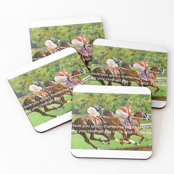 Item preview, Horses On the Rail with Scripture designed and sold by bobnaramore.
