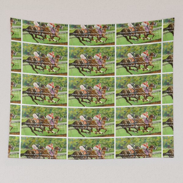 Item preview, Horses On the Rail with Scripture designed and sold by bobnaramore.