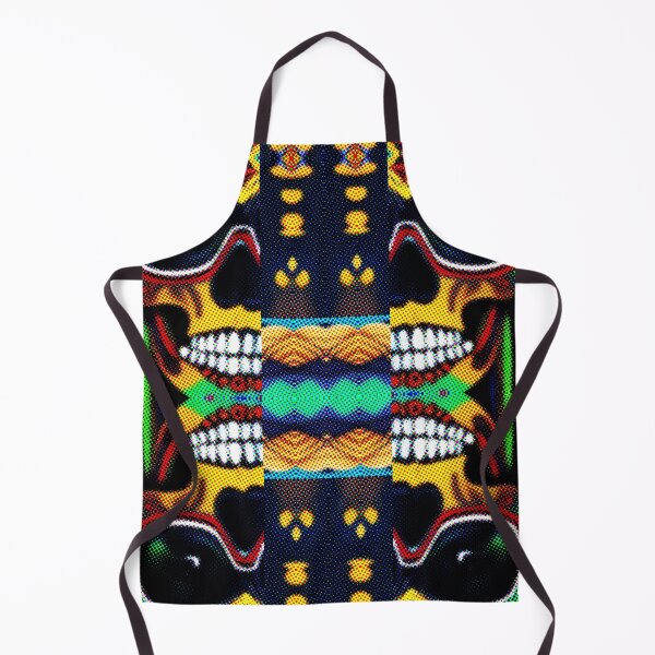 Item preview, *UNIQUE COOL JAMAICAN RASTA SKULL COLORFUL DOTTED PATCHWORK* designed and sold by Ralek.