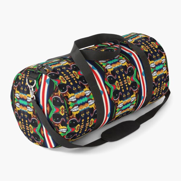 Item preview, *UNIQUE COOL JAMAICAN RASTA SKULL COLORFUL DOTTED PATCHWORK* designed and sold by Ralek.