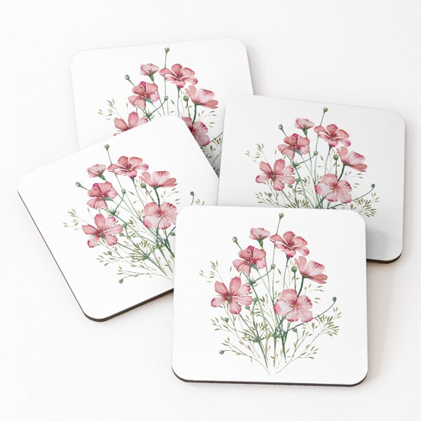 Item preview, Pink anemone floral bouquet designed and sold by MadebyMarion.
