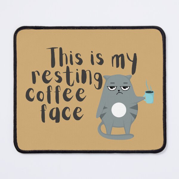 Item preview, This is my resting coffee face - funny designed and sold by PellSilversmith.