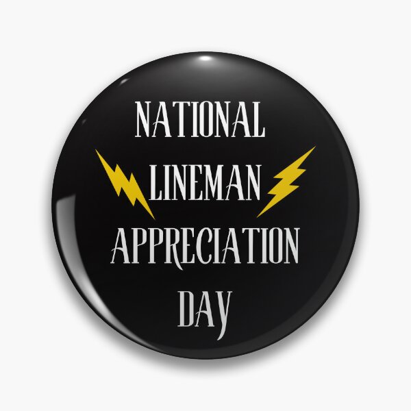 Item preview, National Lineman Appreciation Day Utility Electricity designed and sold by MagicSD Designs.