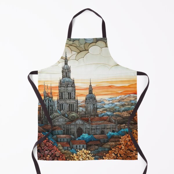 Item preview, Artistic Santiago de Compostela City View designed and sold by Juliascutecornr.