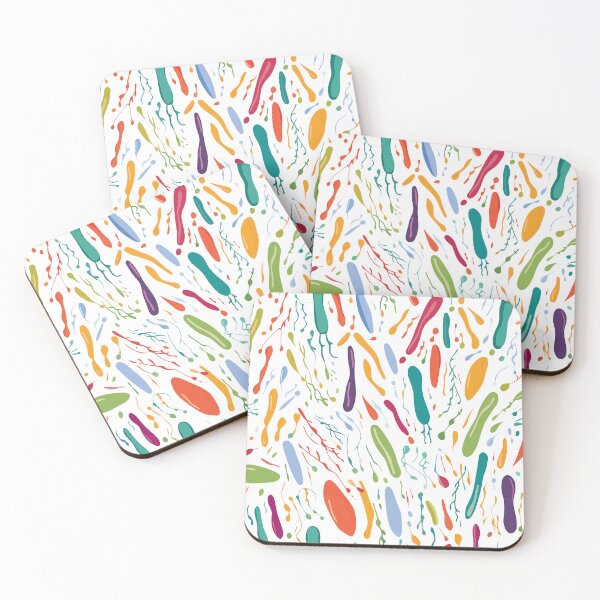 Item preview, Prokaryote Cell Watercolor Pattern designed and sold by TopArtsy.