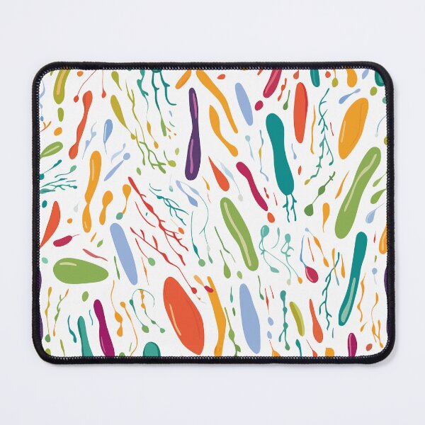 Item preview, Prokaryote Cell Watercolor Pattern designed and sold by TopArtsy.