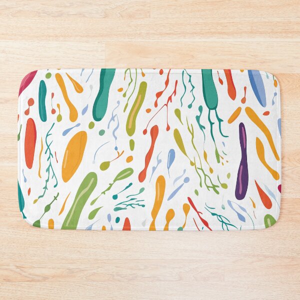Item preview, Prokaryote Cell Watercolor Pattern designed and sold by TopArtsy.