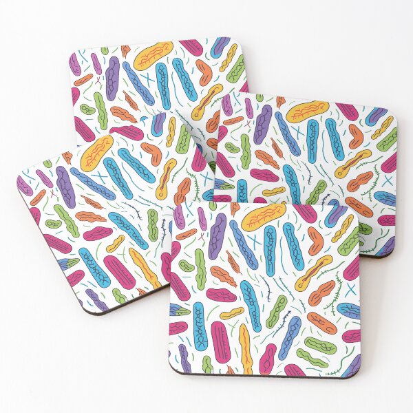 Item preview, Seamless Vector Bacteria: Kombuchapunk Style designed and sold by TopArtsy.