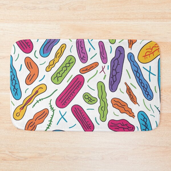 Item preview, Seamless Vector Bacteria: Kombuchapunk Style designed and sold by TopArtsy.