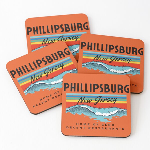 Item preview, Phillipsburg - Home of Zero Decent Restaurants Orange designed and sold by AlpacaSmokes.